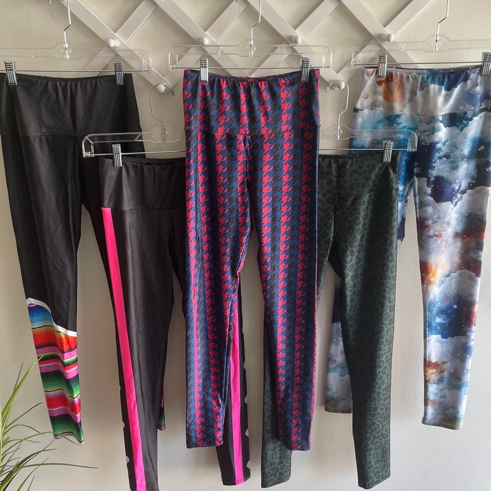67 Goldsheep leggings - mixture of SM & MD
